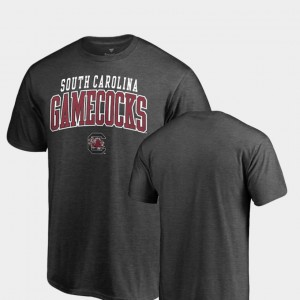 Men's South Carolina Gamecocks Square Up Heathered Charcoal T-Shirt 145169-994
