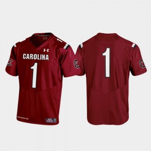 Youth South Carolina Gamecocks Replica Garnet #1 Football 2019 Jersey 479601-839